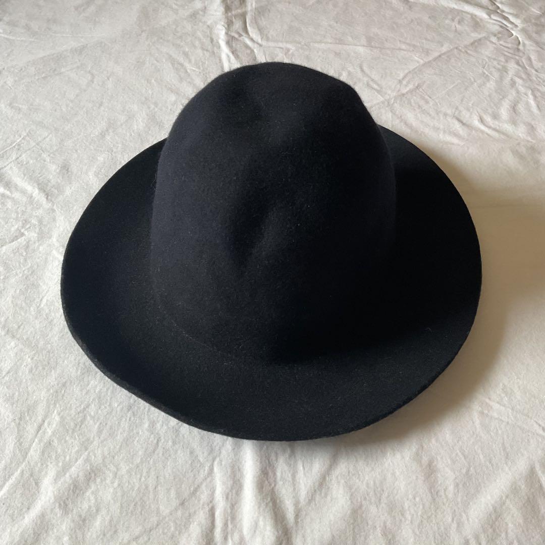 オレンジ　COMME des GARCONS SHIRT 帽子