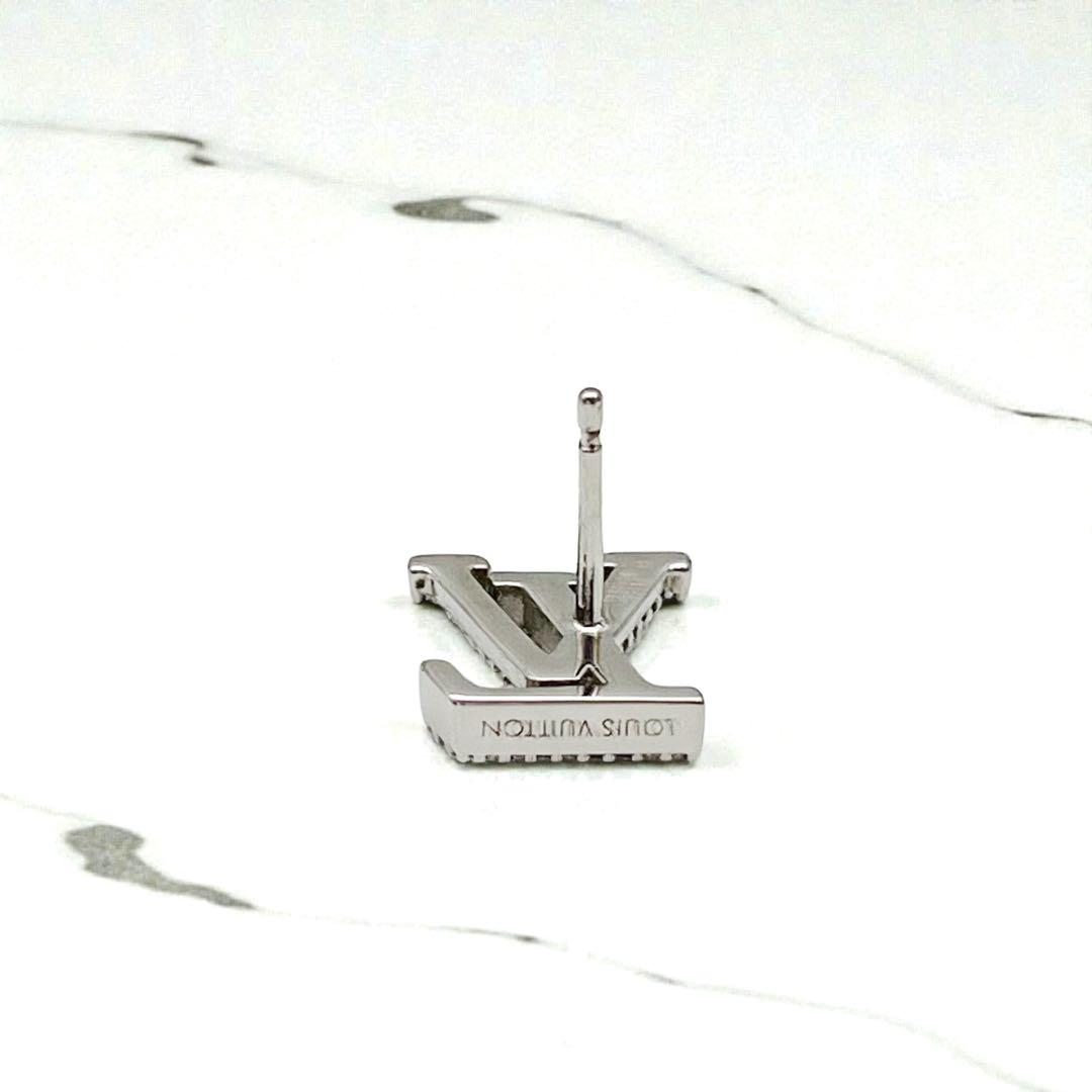 【美品】ルイヴィトン　アイコニック　ピアス　シルバー　アクセサリー　750