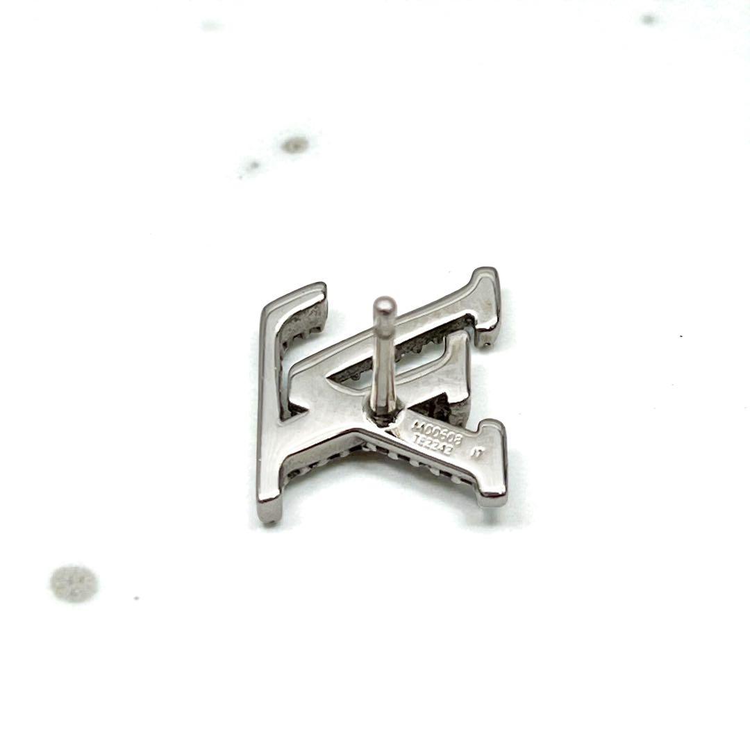 【美品】ルイヴィトン　アイコニック　ピアス　シルバー　アクセサリー　750
