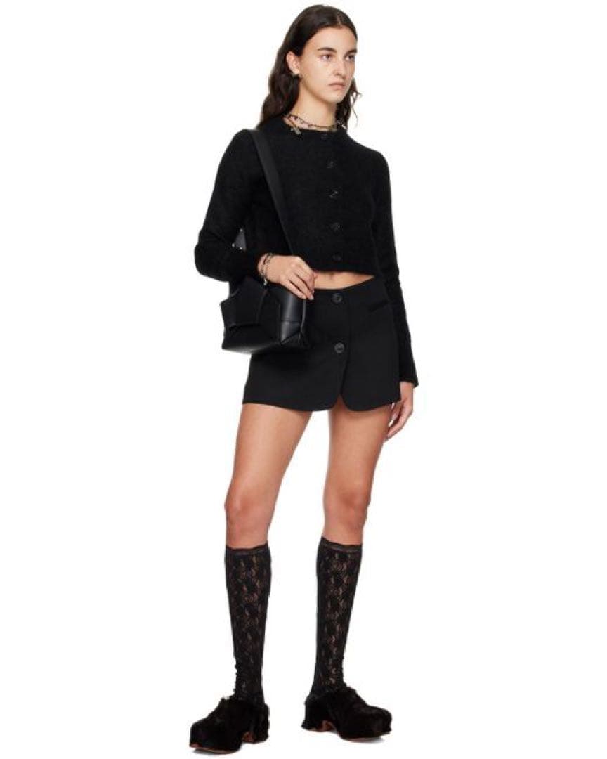 23aw新作 acne テーラード ミニ スカート