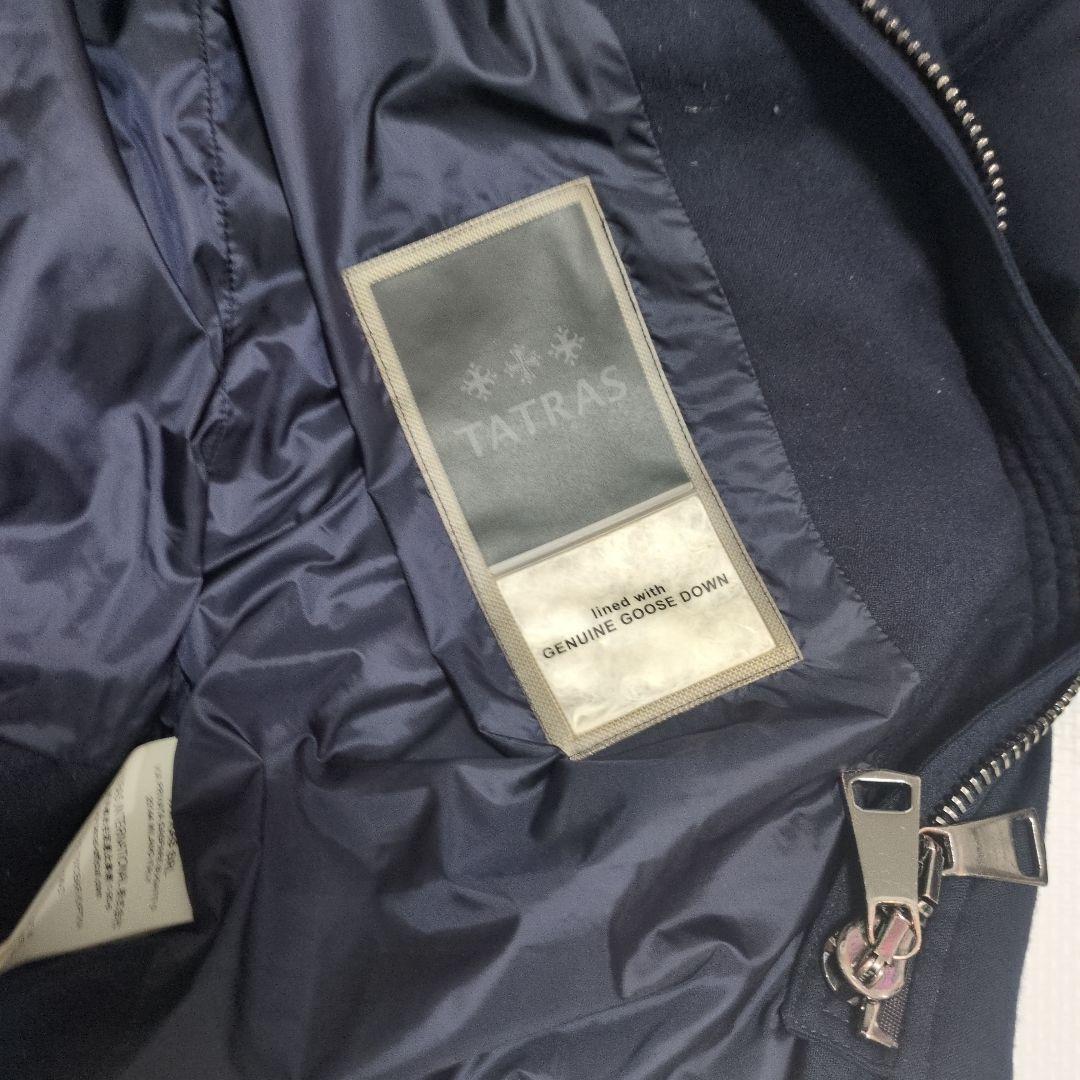 タトラス　メンズ　ダウン　XXL ネイビー