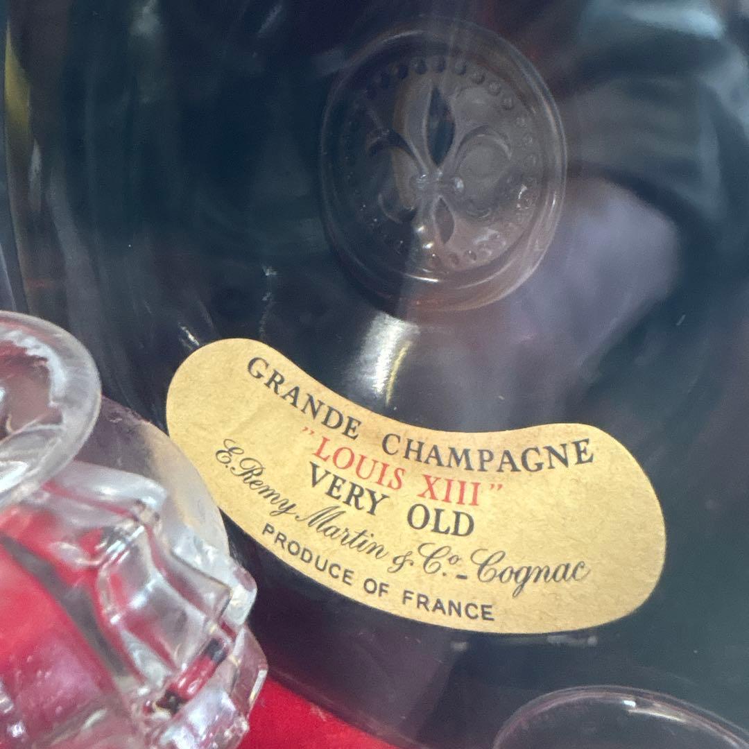 ルイ13世 レミーマルタン グランドシャンパーニュ デキャンタ