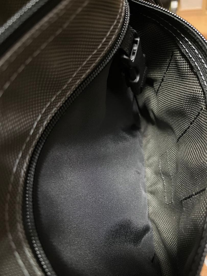 USA BRIEFING ショルダーバッグ グレー