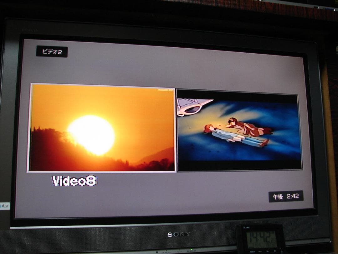 ●SONY　HI8/VHS　Wデッキ　WV-TW2●メンテ済動作品●代用リモ付き