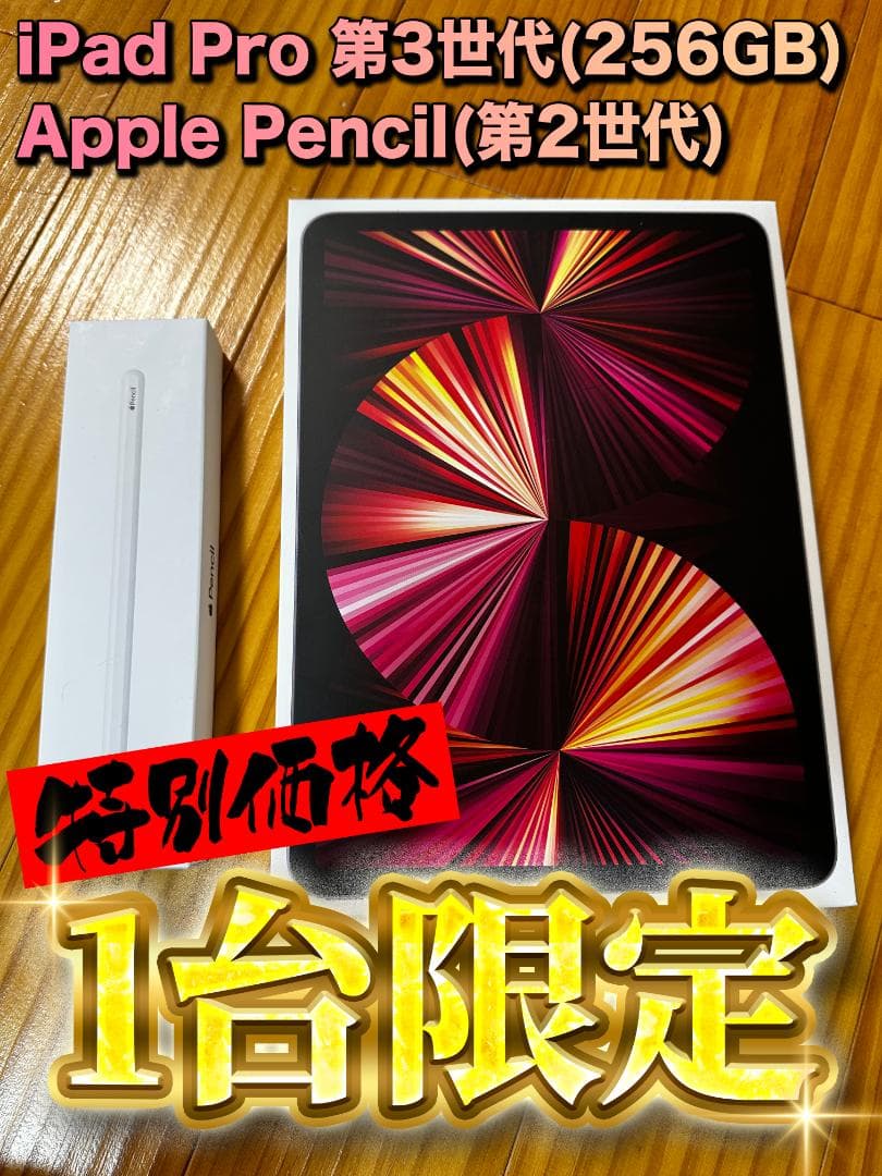iPad Pro 第3世代 256GB + Apple Pencil 第2世代