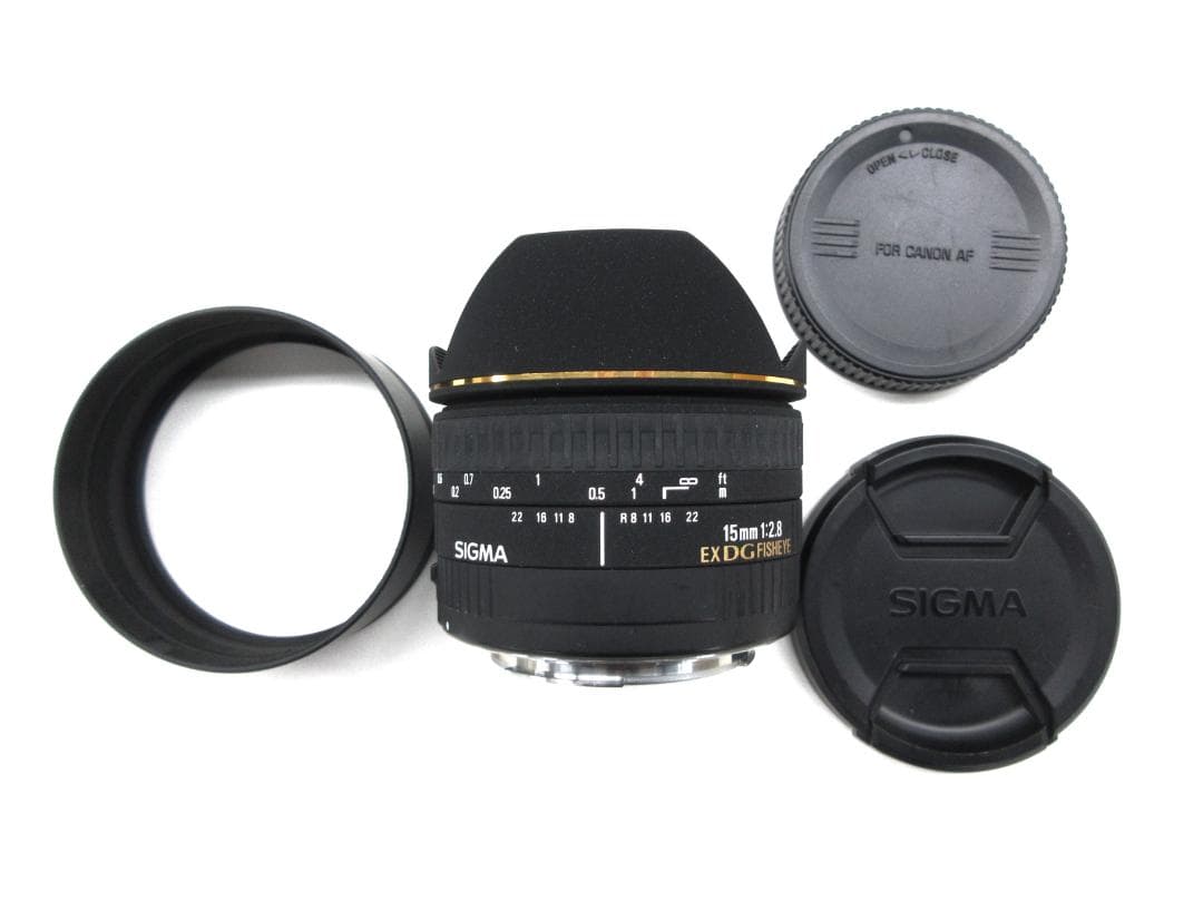 レンズ(単焦点) SIGMA 15mm F2.8 EX DG DIAGONAL FISHEYE