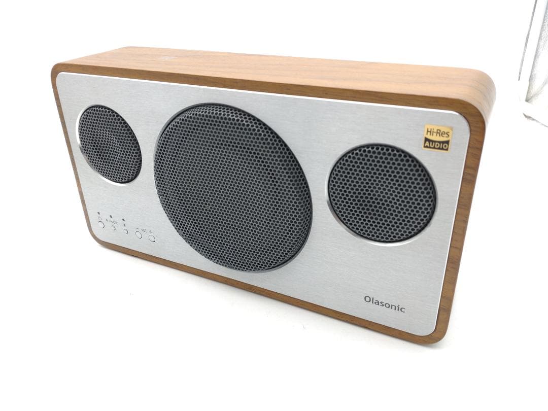 【中古品】Olasonic IA-BT7 WN Bluetoothスピーカー