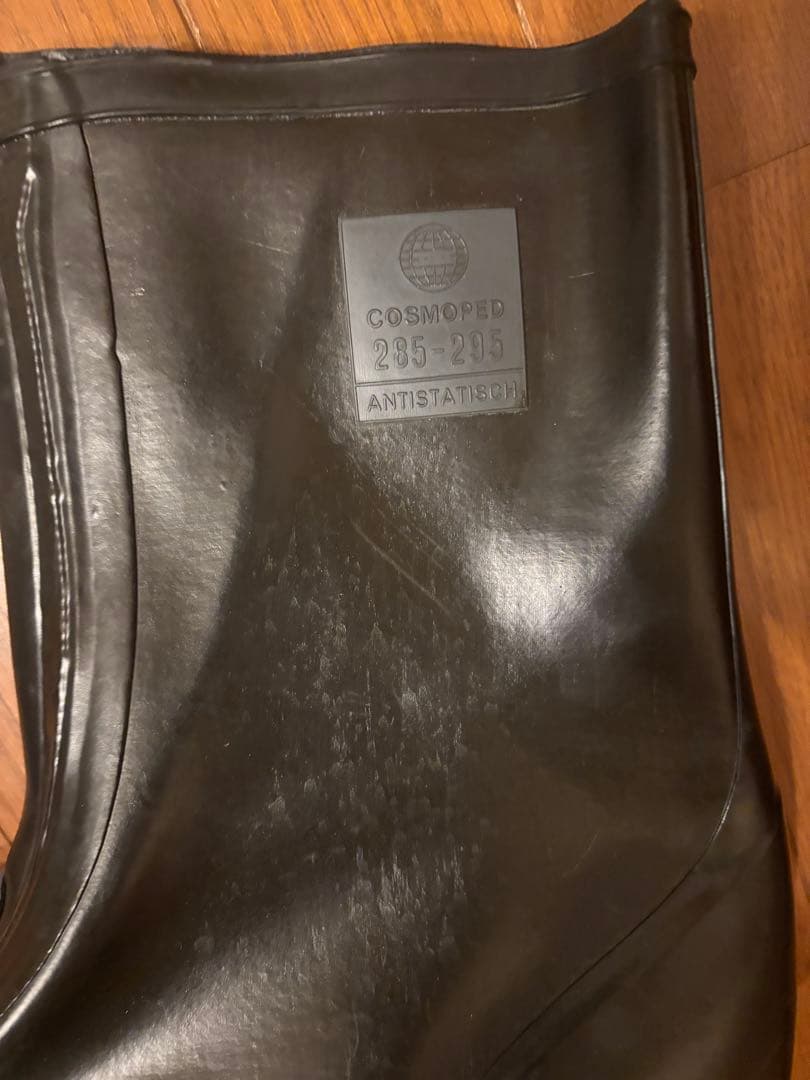 実物　used 西ドイツ軍　オーバーラバーブーツ