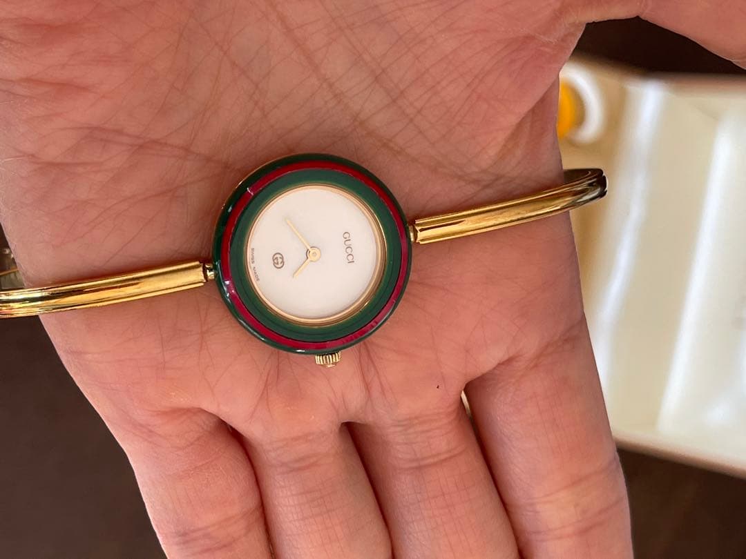 GUCCI バングル時計 替えバンド付き