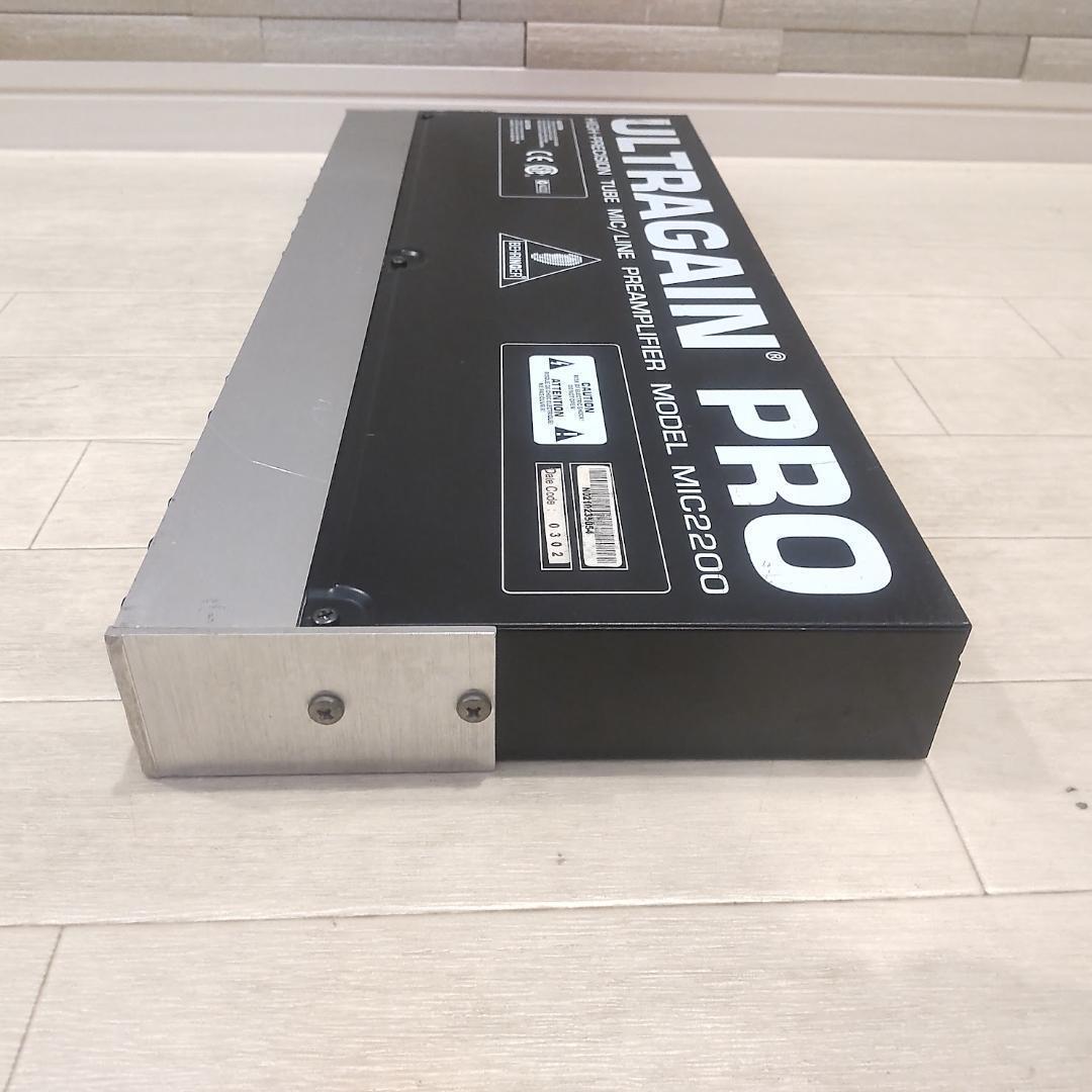 べリンガー 真空管 イコライザー ULTRAGAIN PRO MIC2200