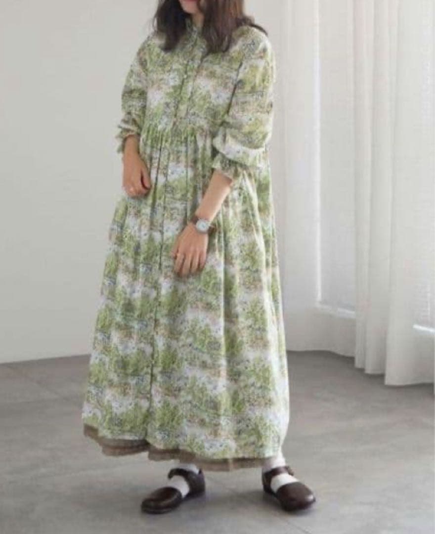 ツハルバイサマンサモスモス　リバティ　Glencot House ワンピース