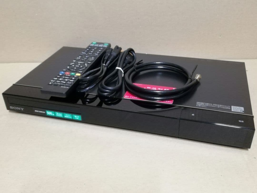 SONY BDZ-EW520　1TB/W録画/外付けHDD対応/Wi-Fi内蔵