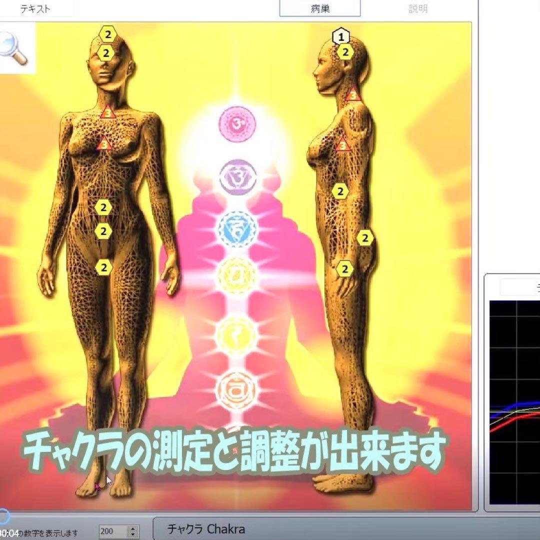 波動測定器【PC付☆1年保証付】波動転写☆チャクラ調整☆波動セラピー