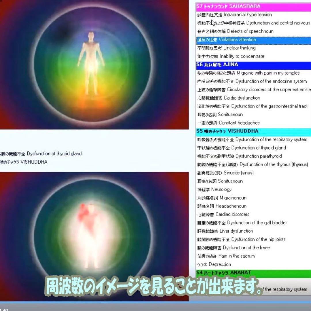 波動測定器【PC付☆1年保証付】波動転写☆チャクラ調整☆波動セラピー