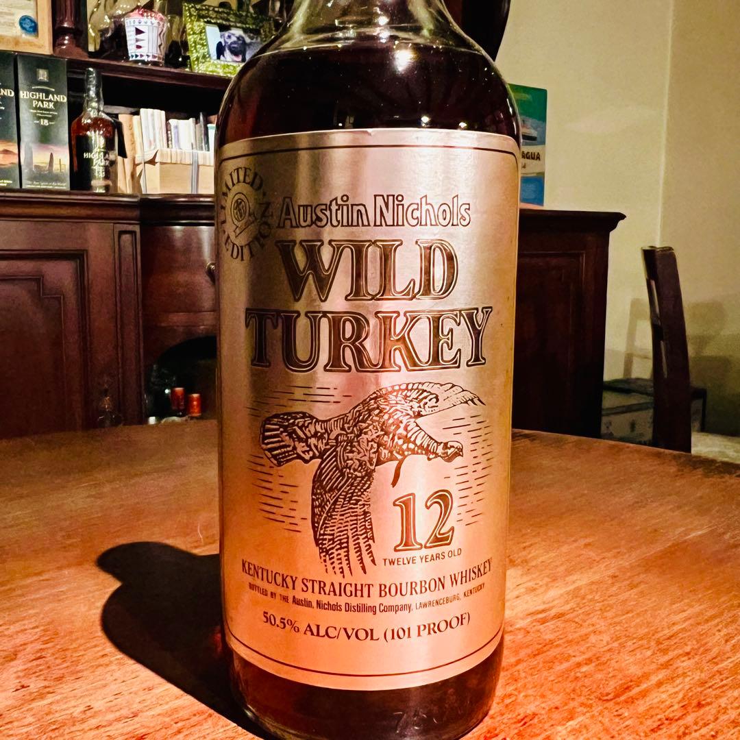 ワイルドターキー 12年 ゴールドラベル　古酒　オールドボトル