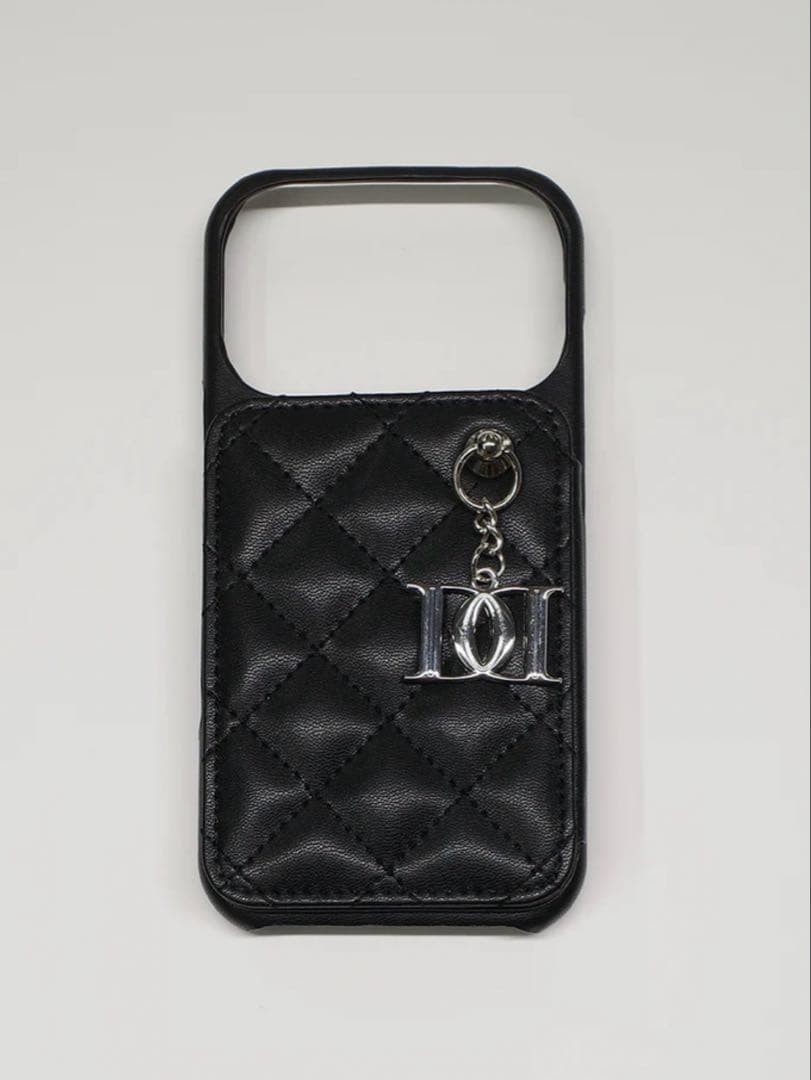 Darich♡キルティングミラーDDチャームiPhoneケース17Pro SAX