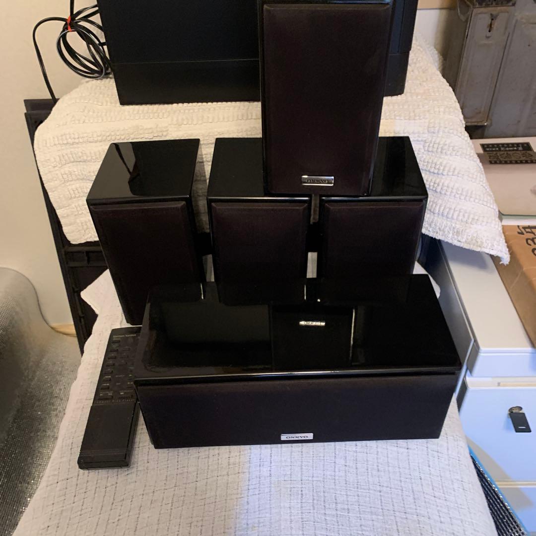 ONKYO 5.1ch スピーカーシステム リモコン付き