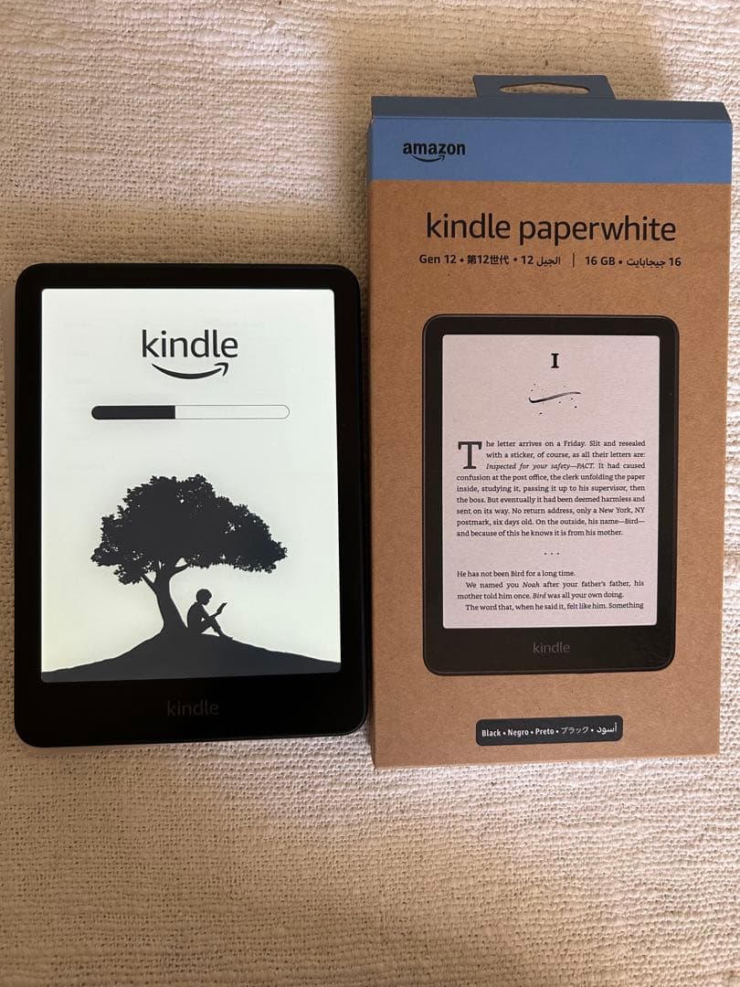 kindle paperwhite 第12世代 16GB 広告なし 初期化済み