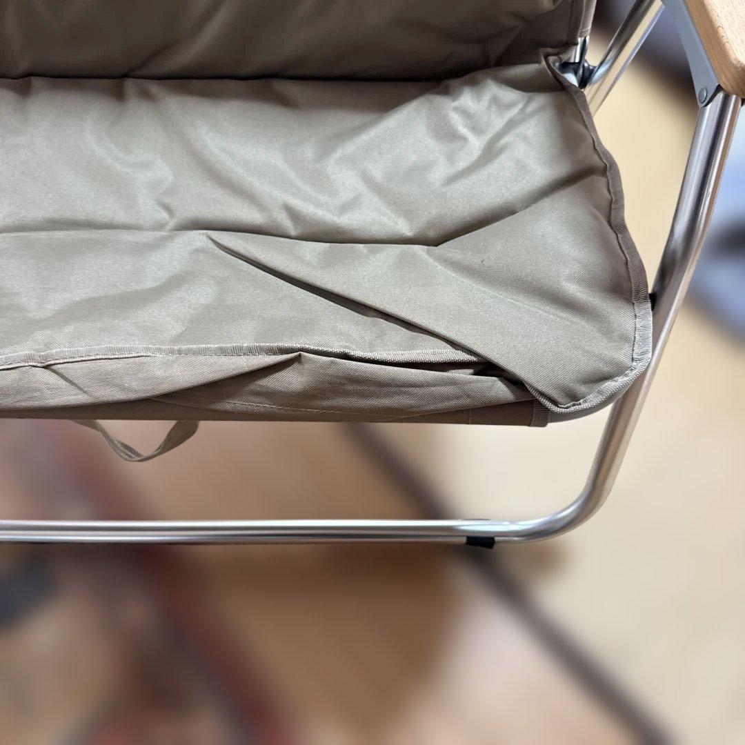 【美品】DOD グッドラックソファ タン CS2-500-TN キャンプチェア