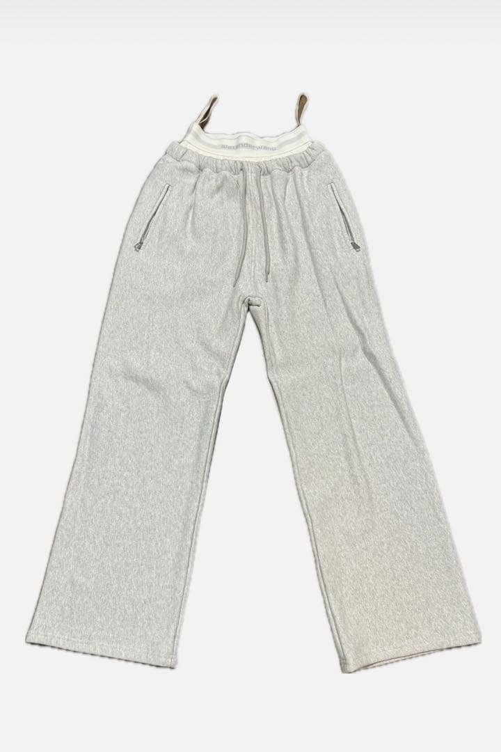 Alexander Wangレイヤードワイドレッグスウェットパンツ