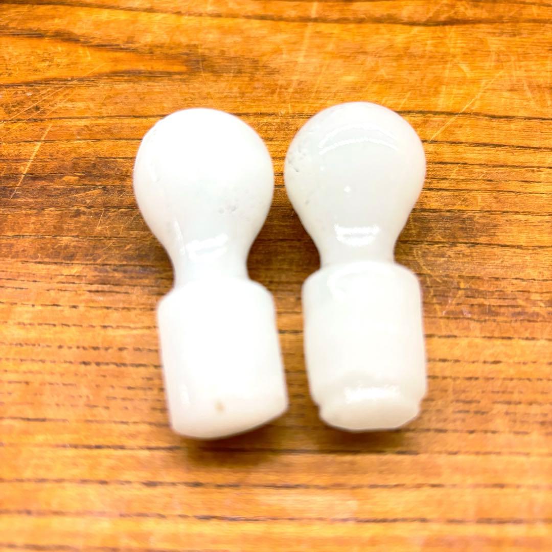 大正ガラス　昭和レトロ　徳利　ミルクガラス　年代物　戦前　骨董品　ガラス　食器