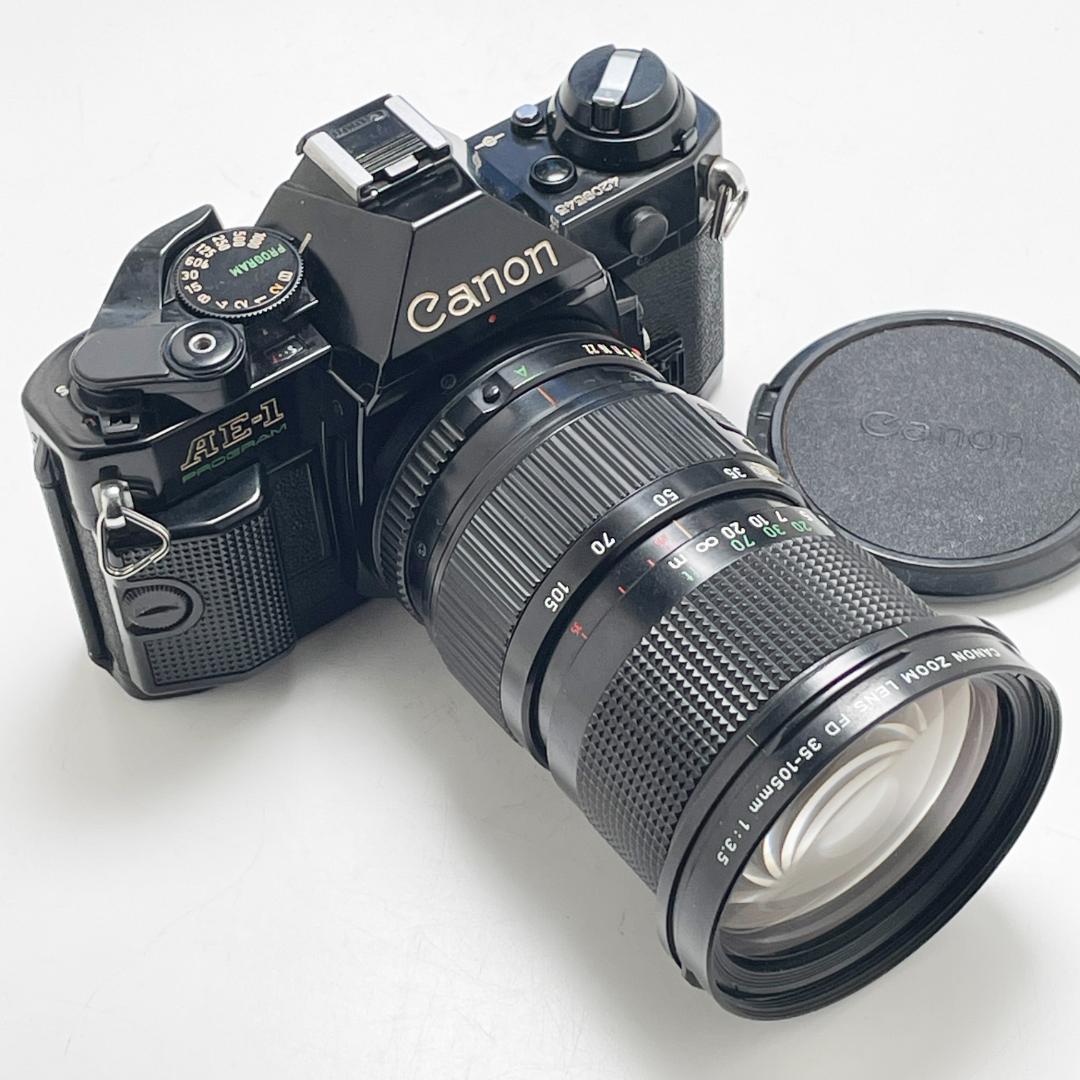特価 キヤノン AE-1P NFD35-105mm セット 現状
