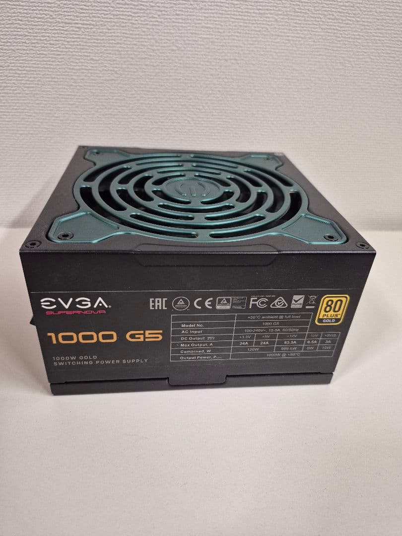 電源ユニット EVGA SuperNOVA 1000 G5 80Plus Gold 1000W