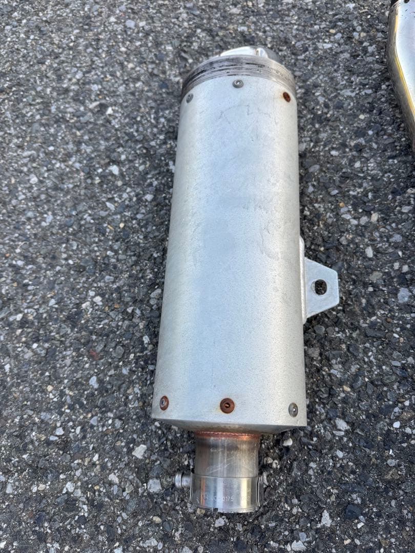 TW200 ロンスイ用　メーカー不明アップマフラー　ワンオフ？　ロングタイプ