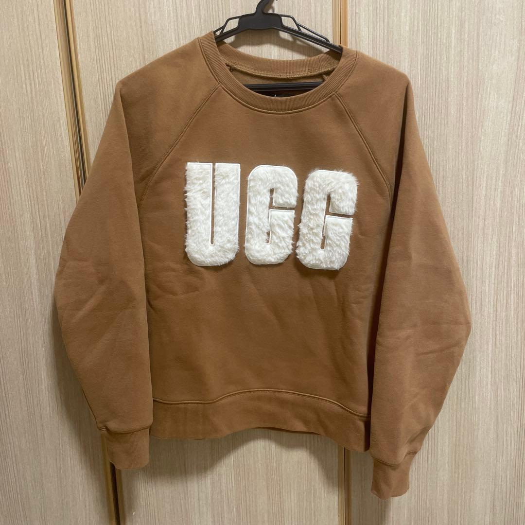 UGG フロントファーロゴ トレーナー XS 送料無料 即発送 即購入可