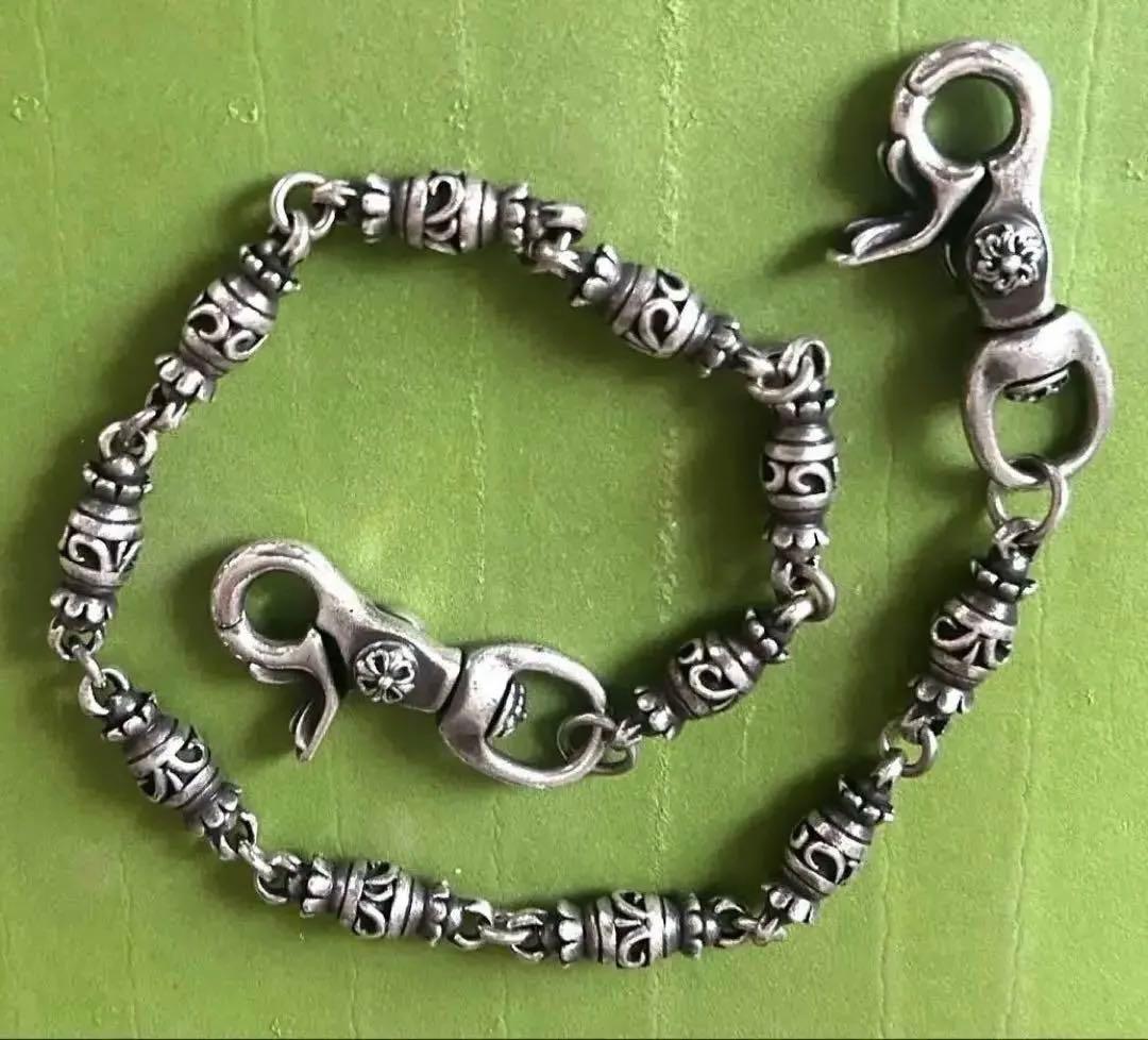 【すごく素早い対応さま専用】アージェントグリーム　ウォレットチェーン