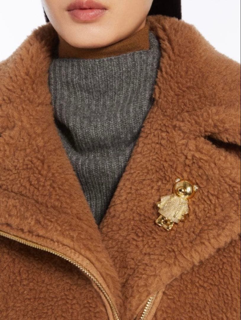 maxmara ブローチ くま　マックスマーラ