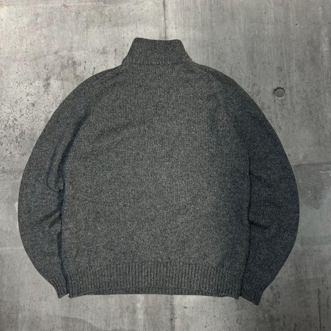 トップス 10aw archive Prada Alpaca Half Zip Knit