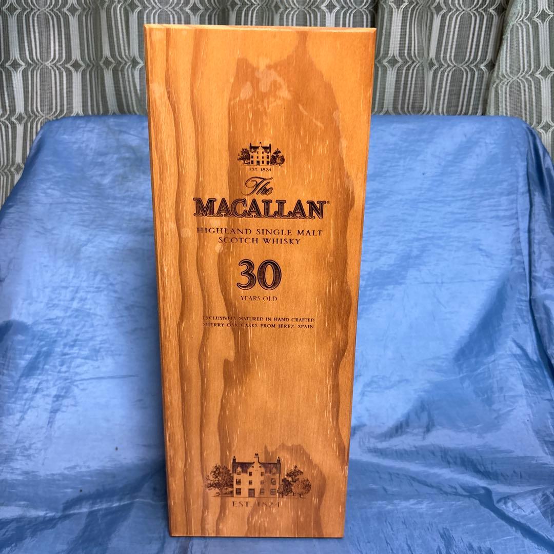 空箱　マッカラン 30年 空箱