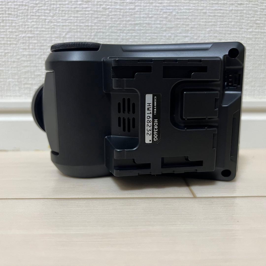 コムテックHDR360G 360度カメラ ドライブレコーダー