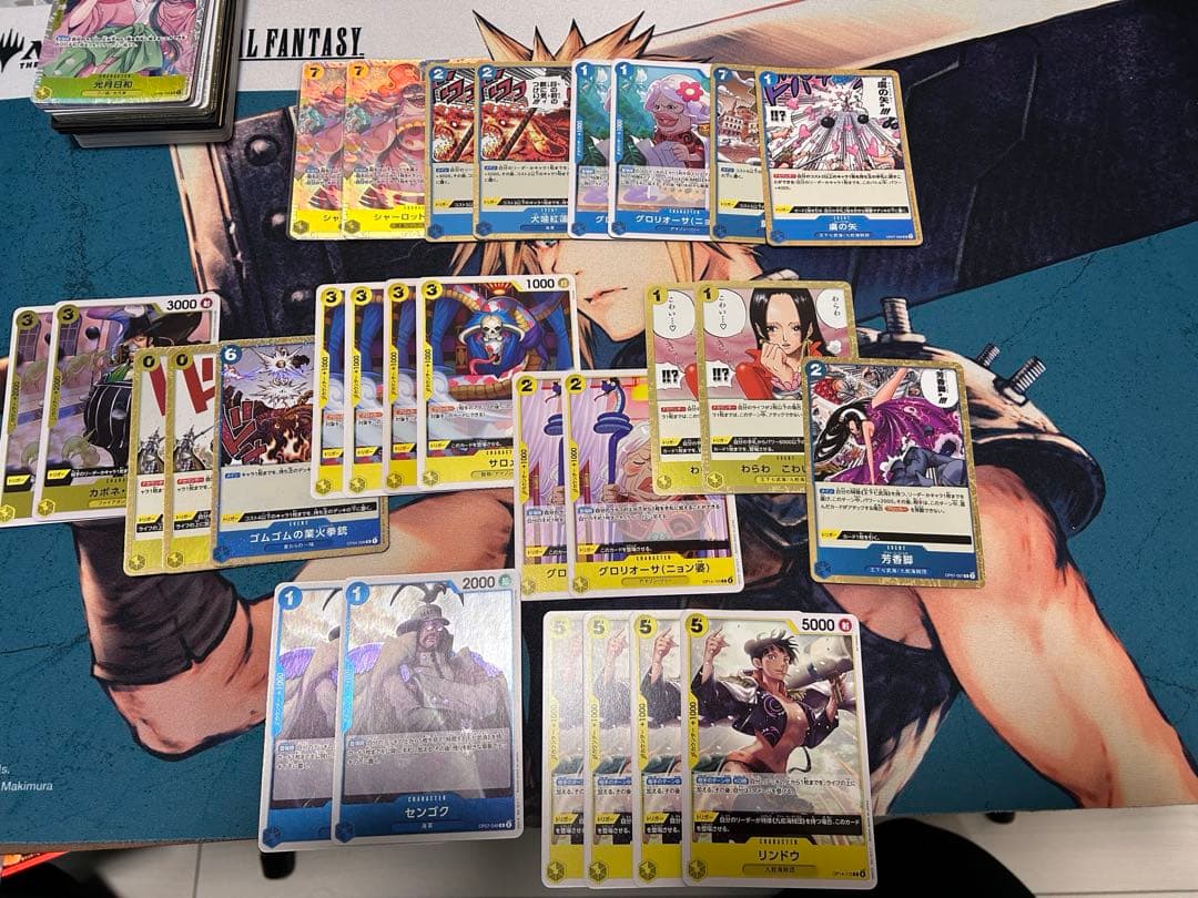 ワンピースカード　ハンコック　デッキ