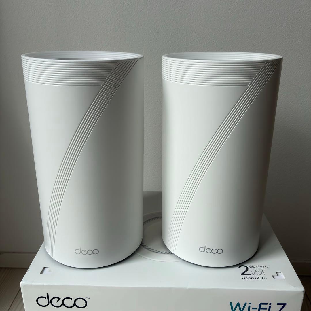 【美品】Deco BE75 TP-Link BE17000 メッシュWi-Fi