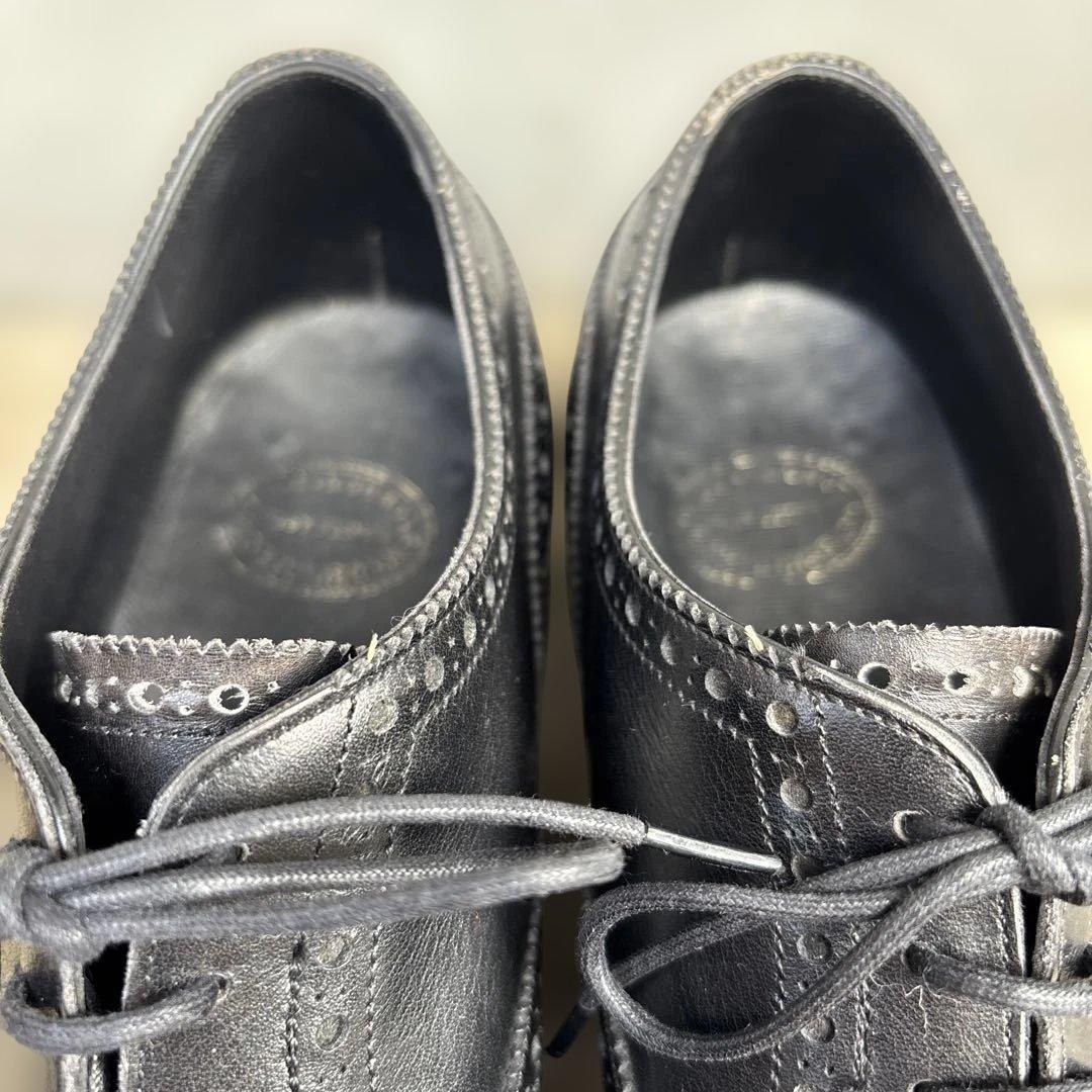 旧工場製 エドワードグリーン ワイルドスミス別注 カドガン カーフ 黒 高級靴