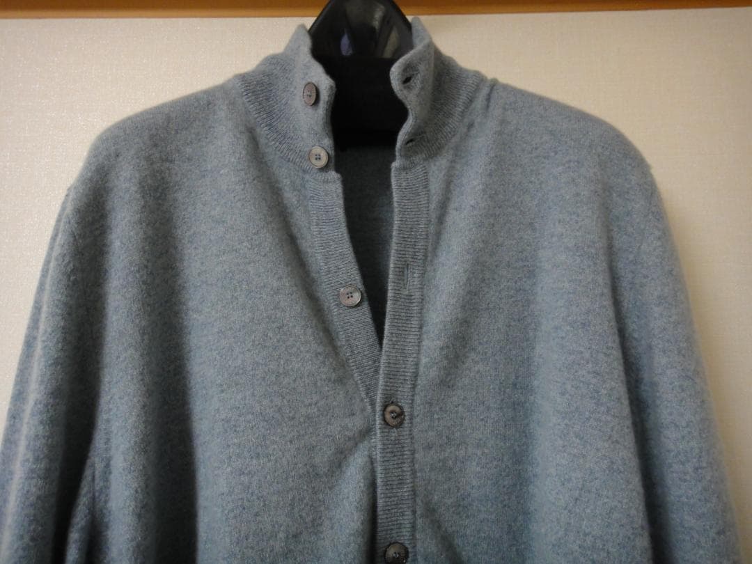 KIKI　FEDELI フェデーリ　カシミヤ100%　カーディガン　ブルー