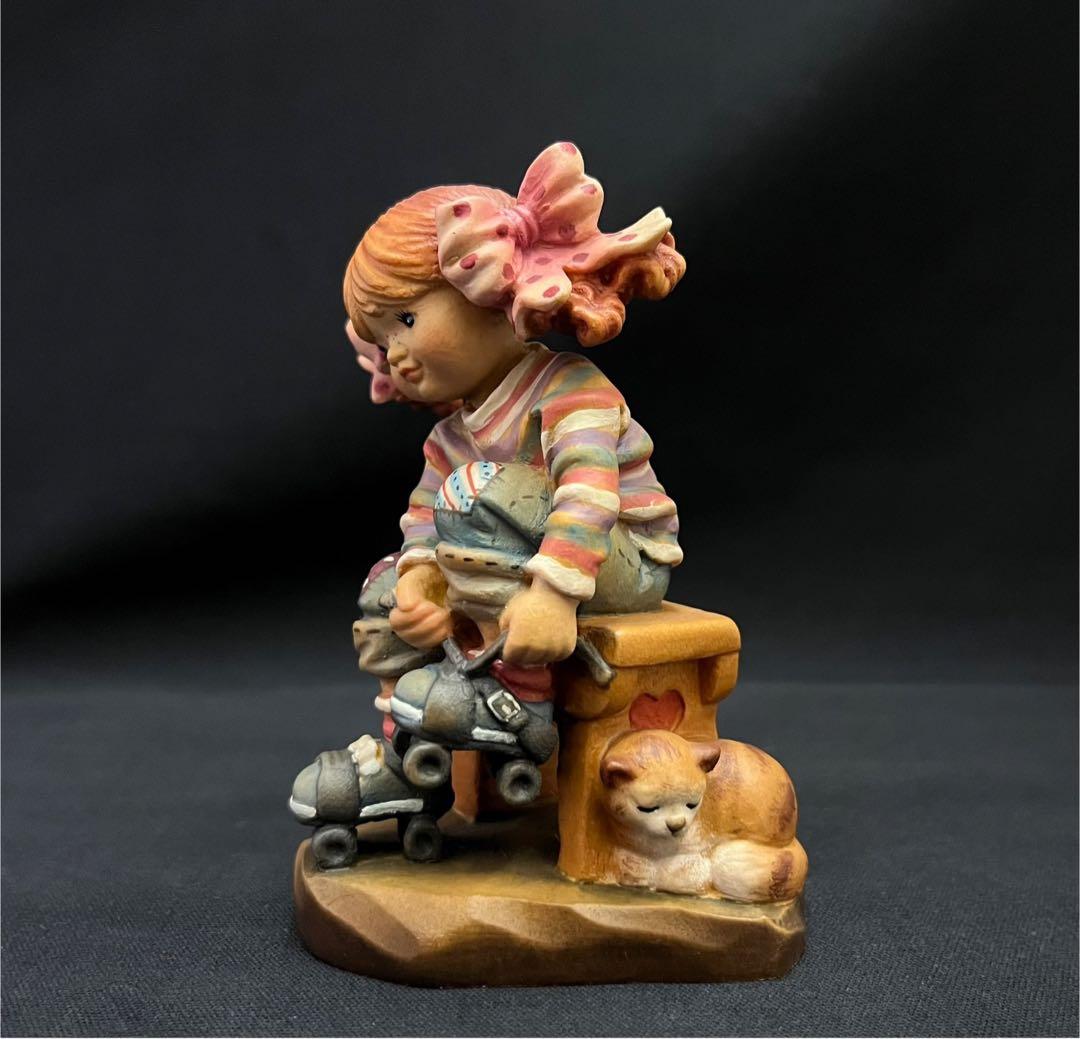 メ*ん様 【限定品】ANRI アンリ人形 Sarah Kay「少女と仔猫」サラ・