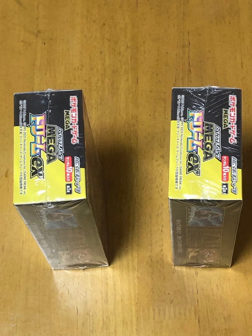 ポケモンカードゲームMEGA ドリームex　2BOX新品未開封シュリンク付き