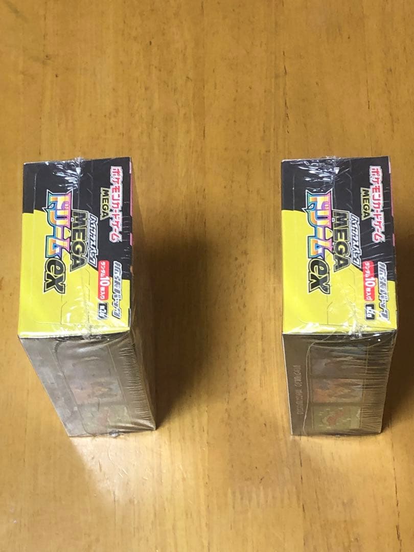 ポケモンカードゲームMEGA ドリームex　2BOX新品未開封シュリンク付き