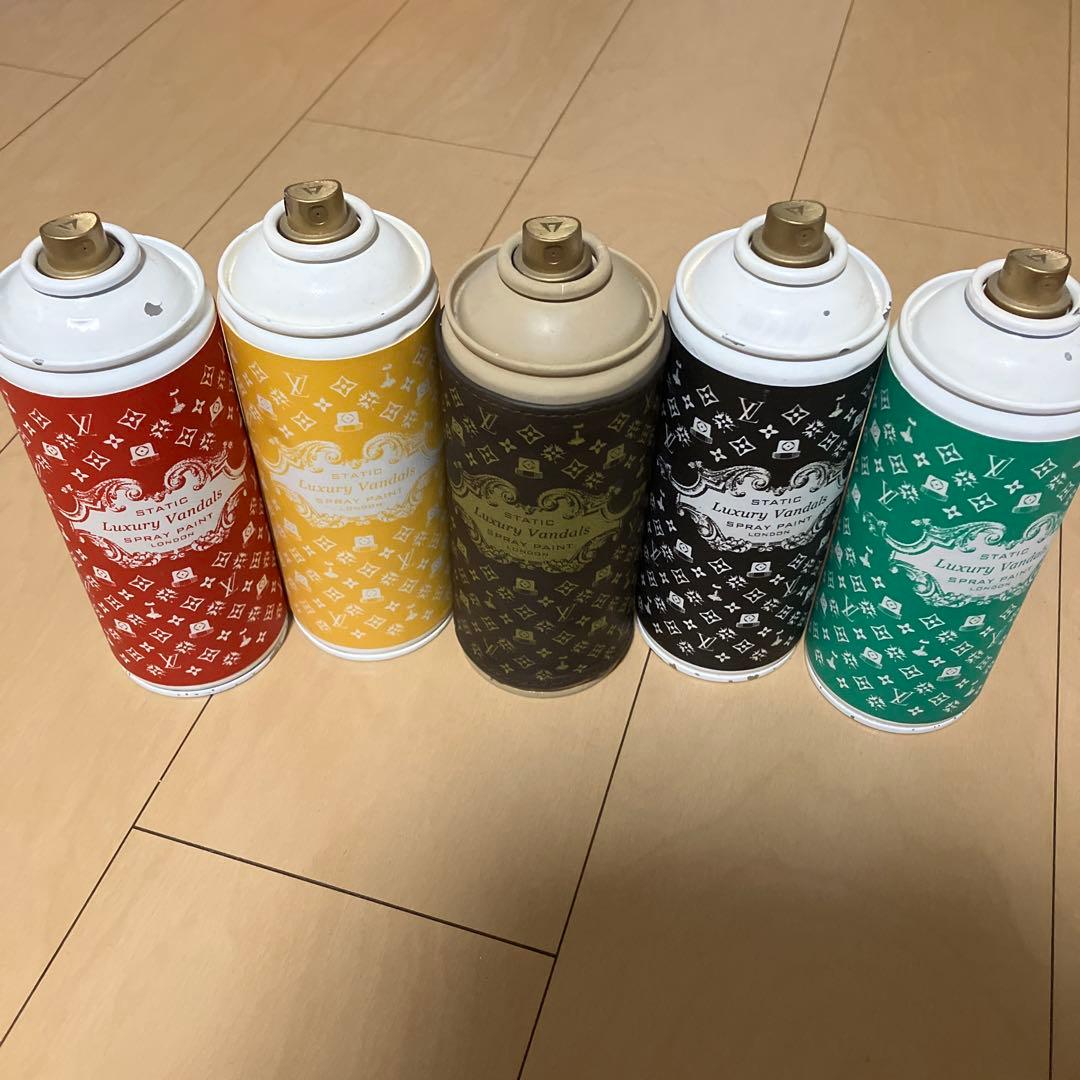 m*p様 static luxury vandals spray can ルイヴ