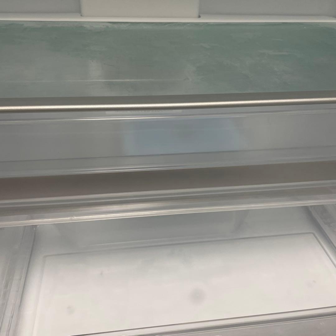 美品　値下げ　アクアAQUA AQR-TZ51J ブラウン 木目調 両開き冷蔵庫