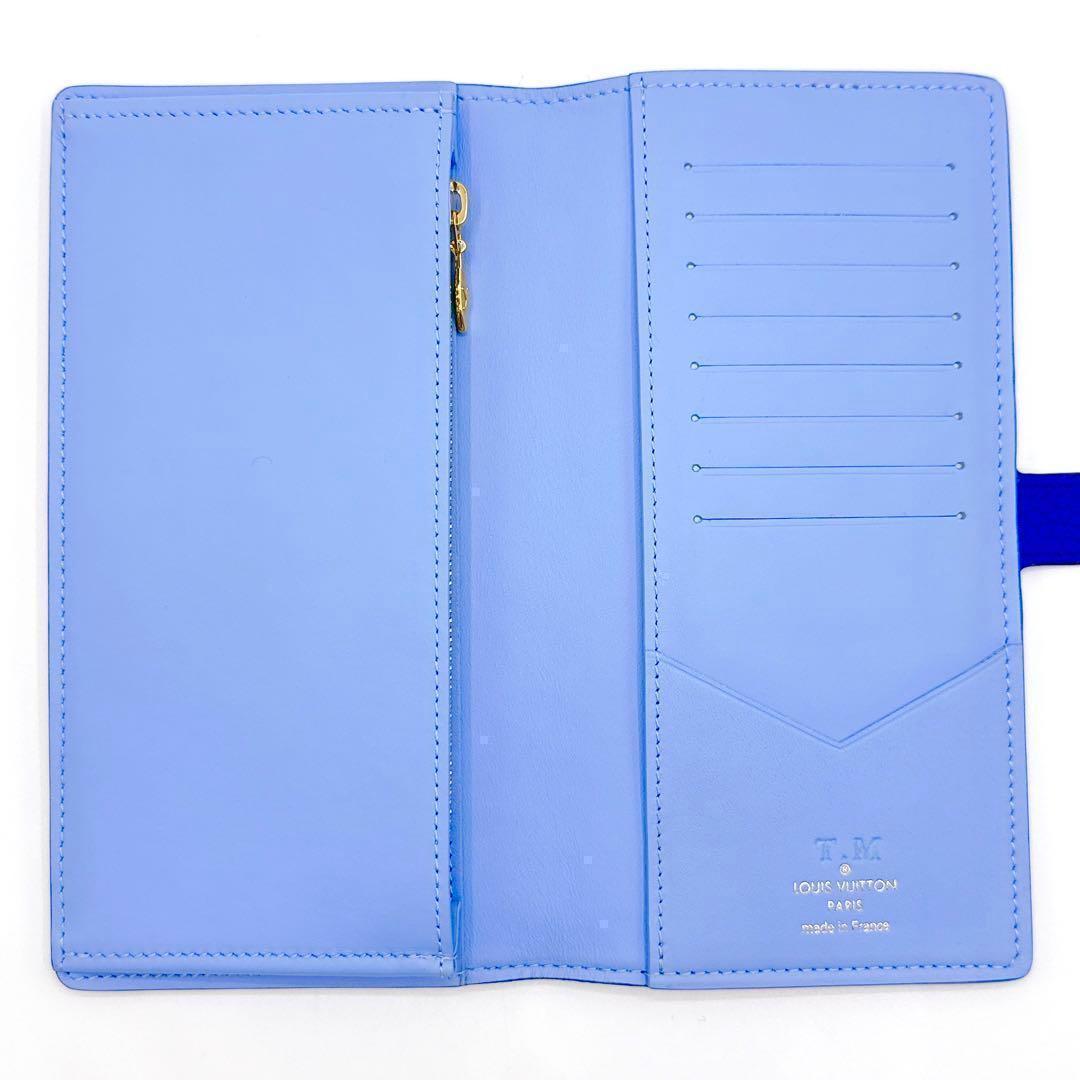 ルイヴィトン トリヨン LV ヴェルティカル 二つ折り 長財布 M82441