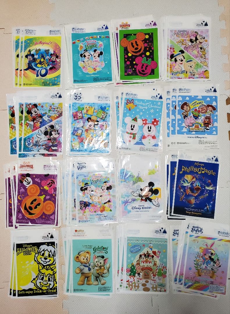 ディズニーリゾート 500枚以上 ショッパー レジ袋 おみやげ袋 ランド シー