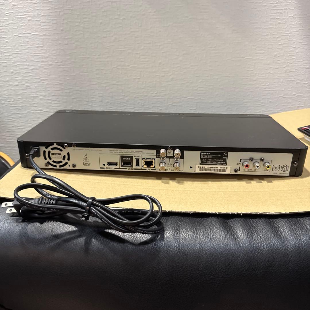 ☆良品 TOSHIBA REGZA DBR-Z420ブルーレイレコーダー 東芝