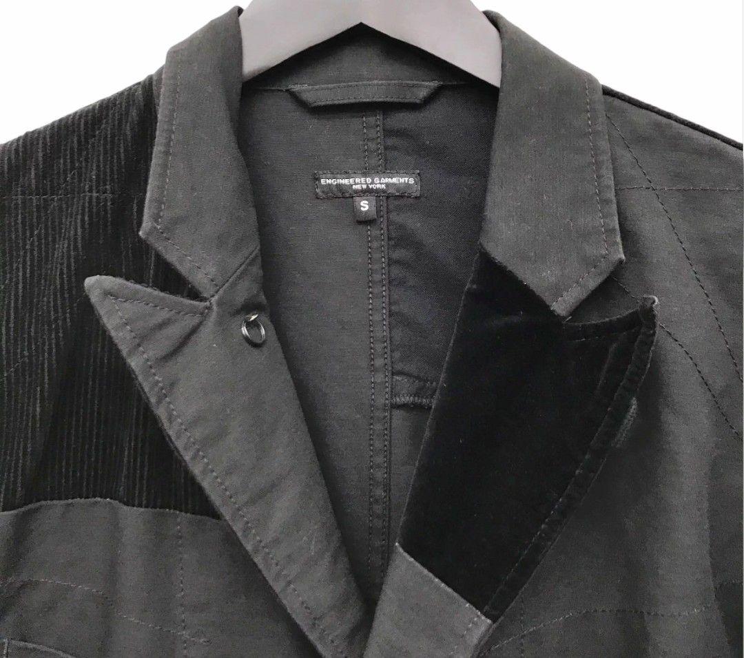 エンジニアードガーメンツ ブラック ベッドフォード ジャケット 黒