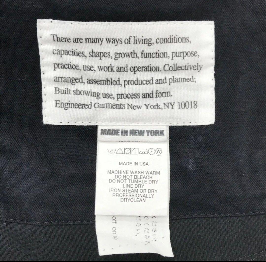 エンジニアードガーメンツ ブラック ベッドフォード ジャケット 黒