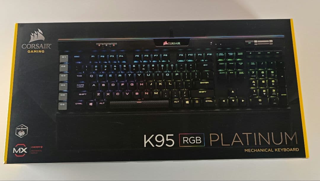 CORSAIRキーボード　K95 RGB PLATINUM 　日本語配列