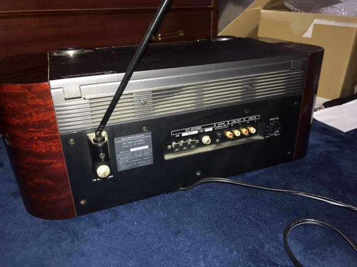 SONY ソニー 高級 CD 電蓄 プレイヤー リモコン付き